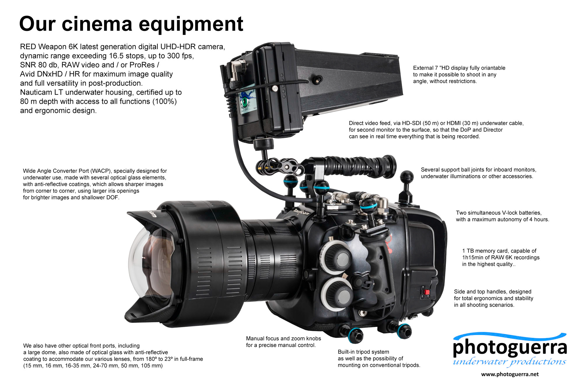 photoguerra cine equipment